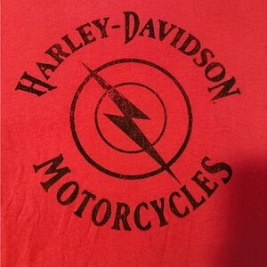 Harley-Davidson Red Graphic Tee